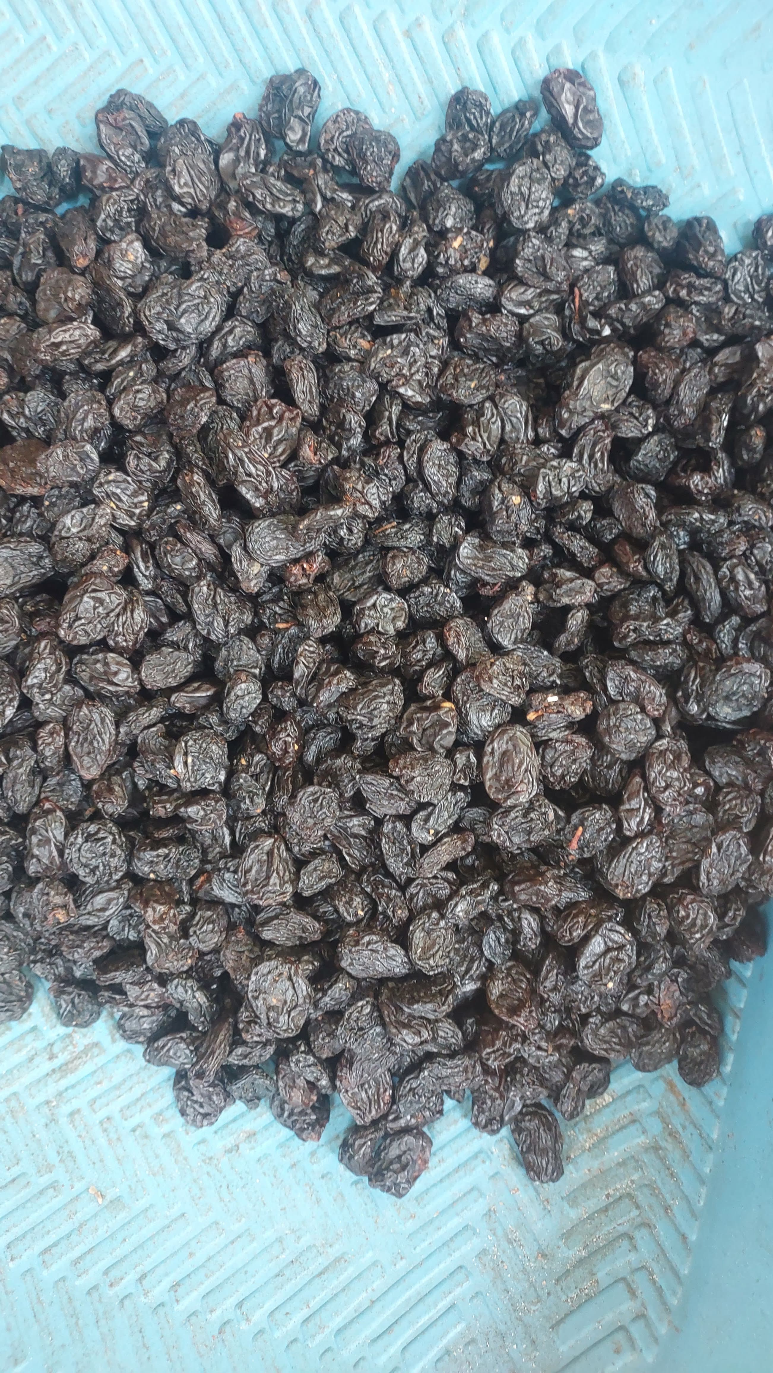 Round Black Raisins